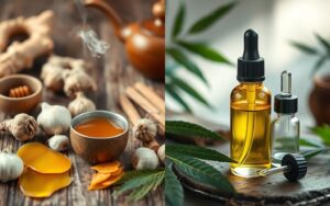 Traditional remedies and CBD oil for cold symptoms