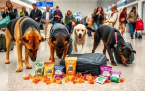 can airport dogs smell cbd gummies