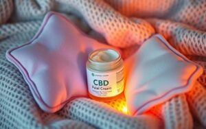 can you use heating pad with cbd cream