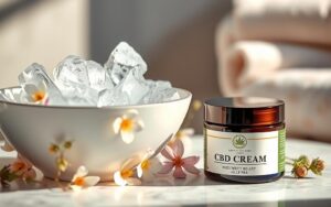 can you use ice with cbd cream