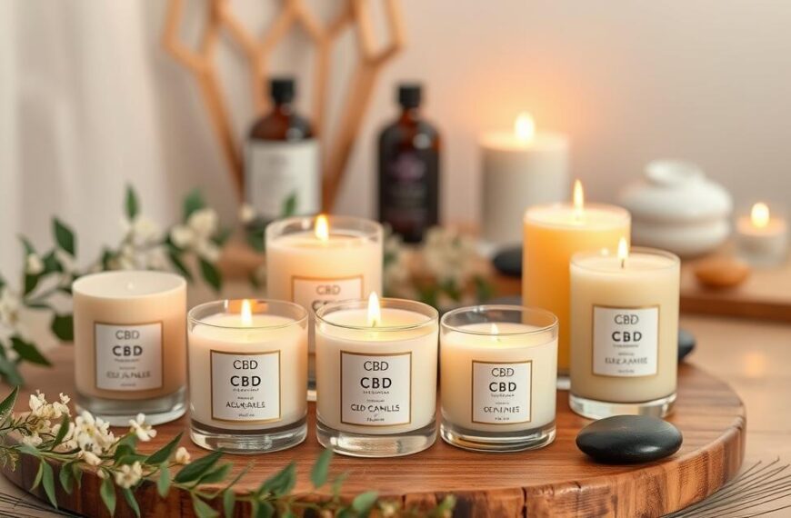 what does a cbd candle do