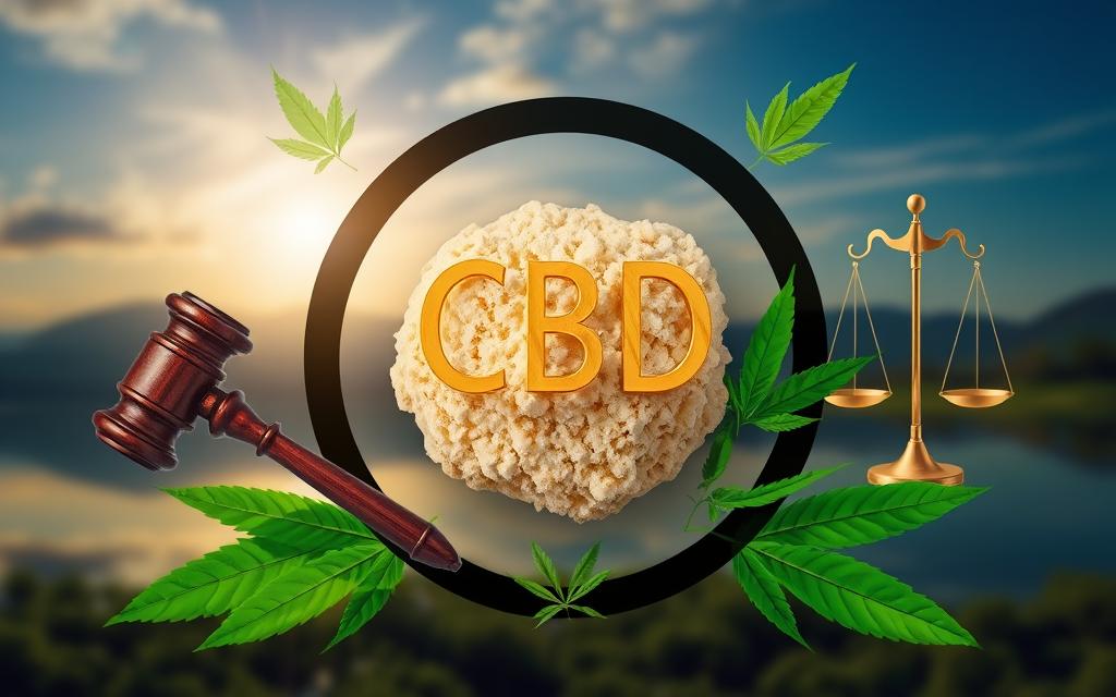 CBD crumble legal status