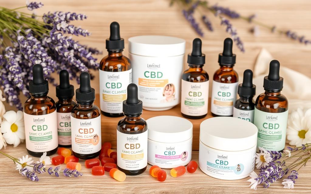 CBD product selection