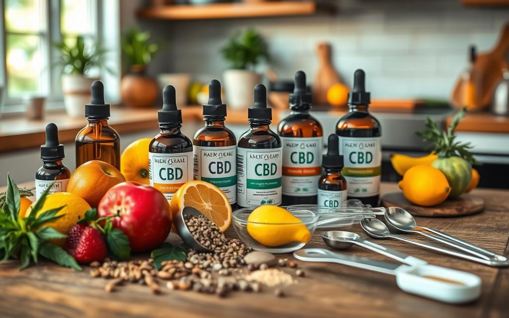 CBD types and dosage guidance for making CBD drinks