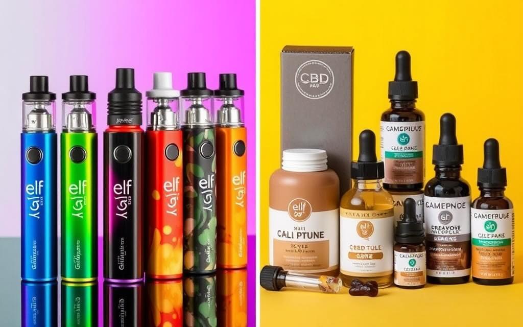 Elf Bar products and CBD products differences