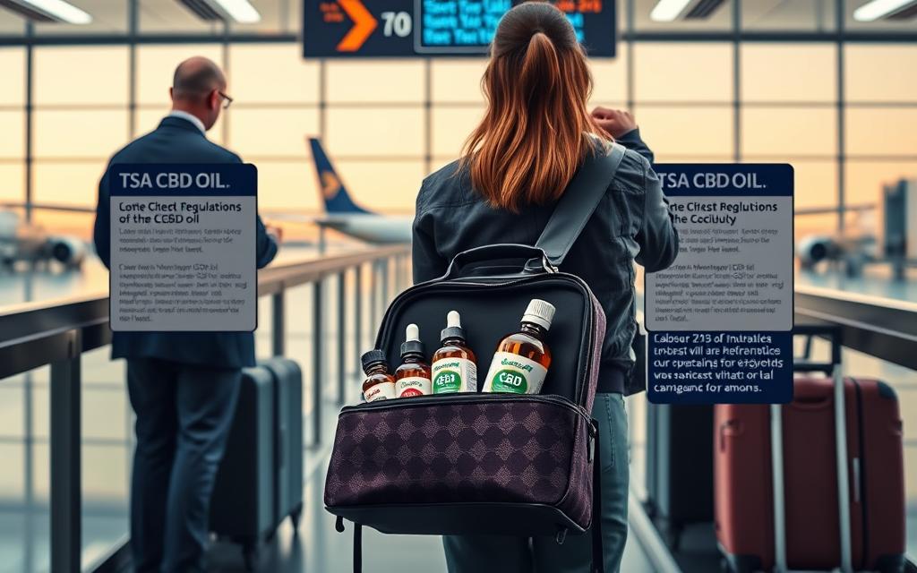 TSA regulations CBD oil plane importance