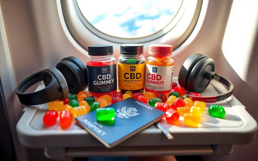 can you fly with cbd gummies in the us