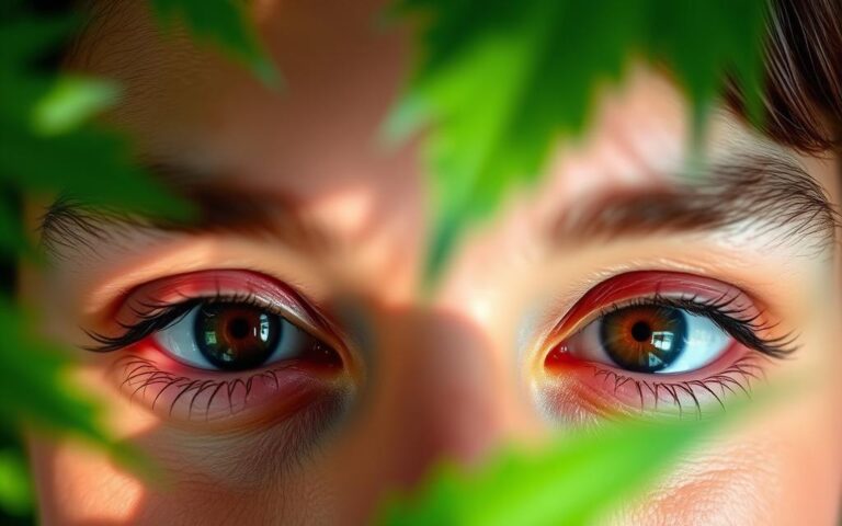 does cbd cause red eyes