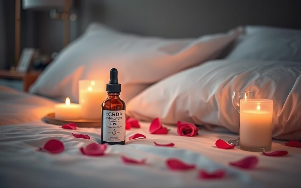 how to apply CBD intimacy oil