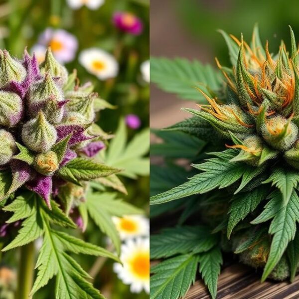 how to tell cbd flower from weed
