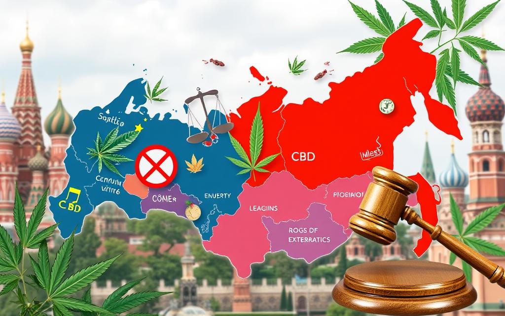 legal status of CBD in Russia