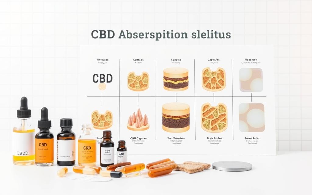 CBD Absorption Methods Comparison