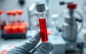 Blood test for THC detection