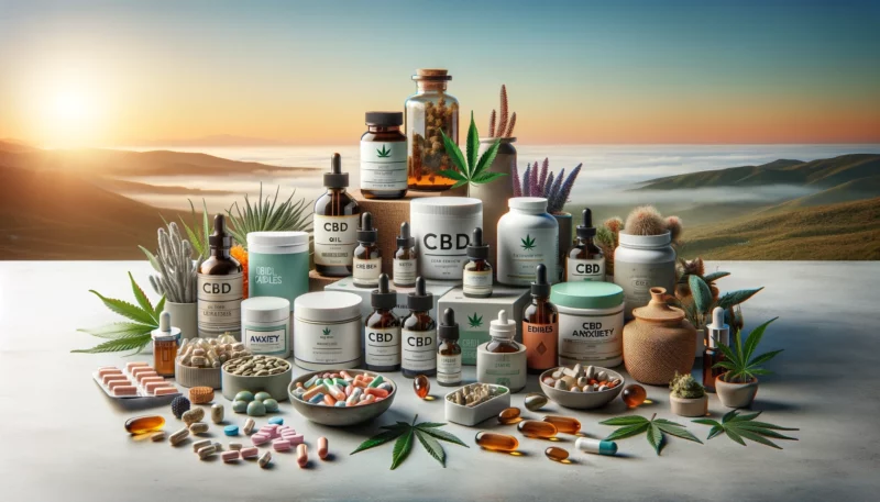 Types of CBD Products for Anxiety